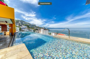 Chic Studio w/Rooftop Pool - Ocean View - King Bed